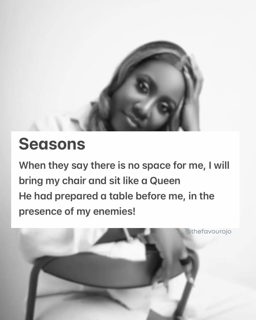 Seasons — lyric artwork